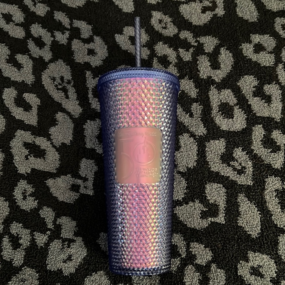 Walt Disney World 50th Anniversary Geometric Starbucks Tumbler